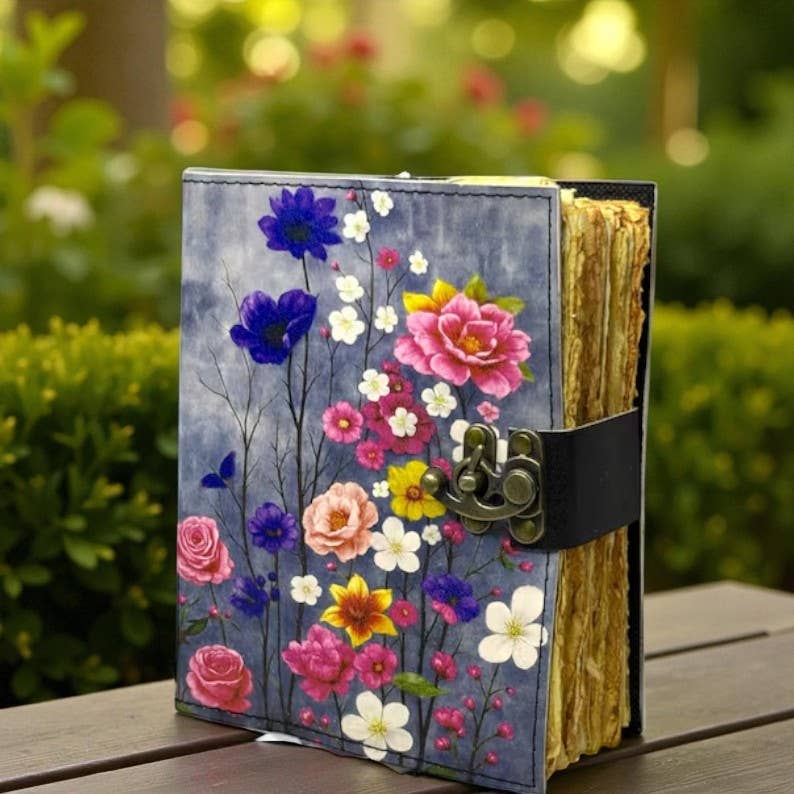 Leatherooze - Vente Journal intime - Journal en cuir fait main Livre des Ombres2