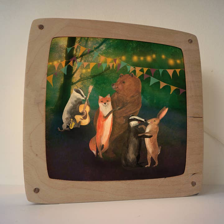 Forest Party Poster for wholesale by Lotte Drouen