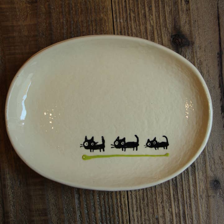 "Japacolle" Japan Collections - Wholesale Dinner Plate - Souen Oval plate M