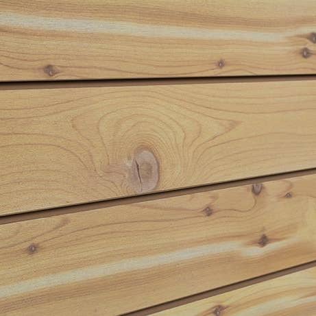 Slatwall - Cedar (Set of two 24" H X 48" L Panels) for wholesale by Ninth & Vine