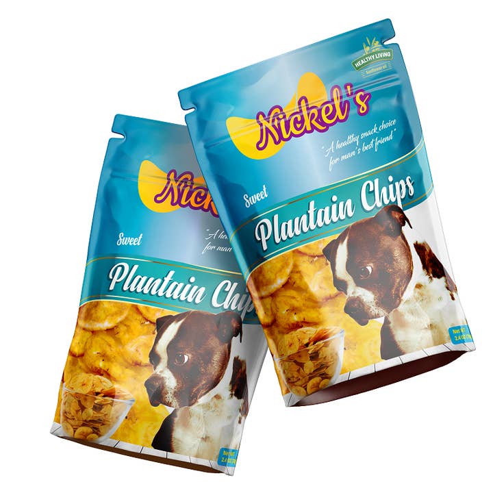 Sweet Plantain Chips - Für Hunde für den Großhandel von Nickels Food