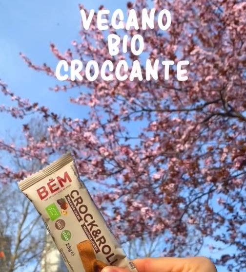 BEM Snacks - Wholesale Snack Bar - Hazelnut Crock 'n' Roll Healthy Snack 100% Made Italy5