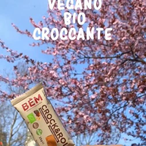 BEM Snacks - Wholesale Snack Bar - Hazelnut Crock 'n' Roll Healthy Snack 100% Made Italy5