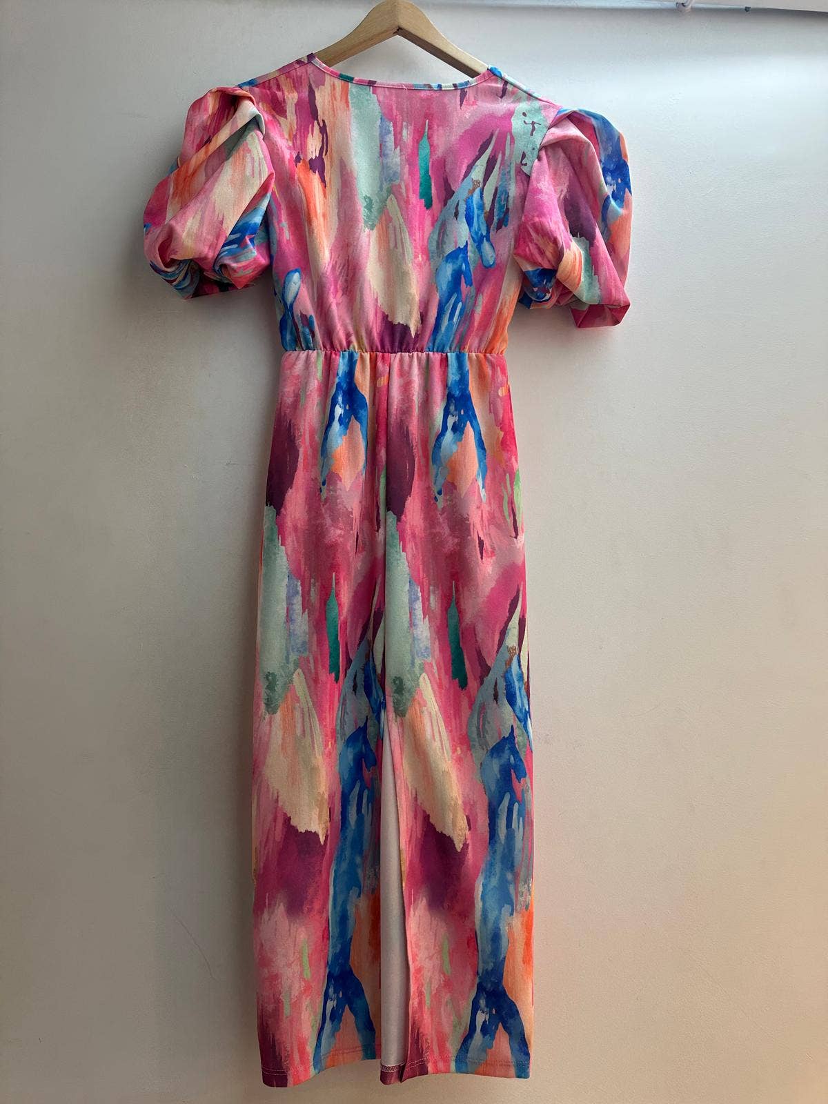 LORIANE - Wholesale Dress - Women's - 10059A Printed mid-length dress3