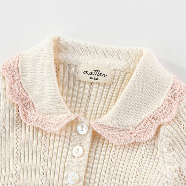 MaMer - Wholesale Bodysuit (non-footed) – Baby - NEW! STELLA ROMPER 100% cotton: 0-3M, 3-6M, 6-12M, 1-2Y9