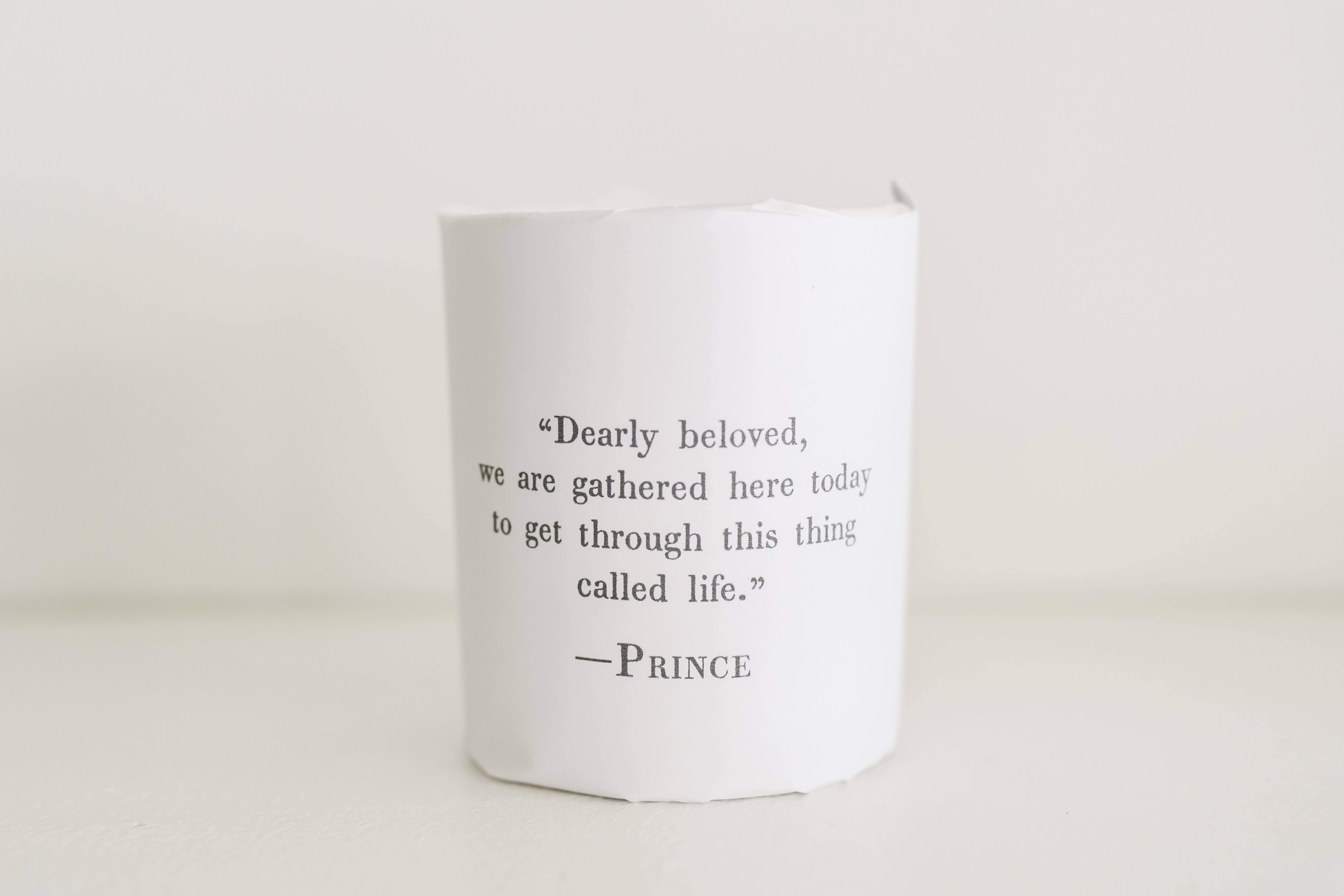 Bungalow South – Engroshandel Glaslys – "Kære Elskede" 10 oz Sojalys