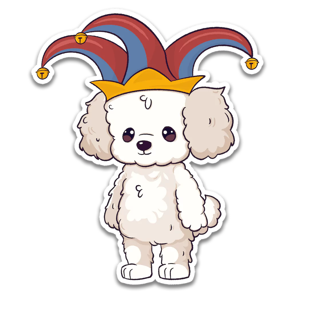 Stick With Finn - Wholesale Stickers voor telefoons en laptops - Sticker van Jester Finn0