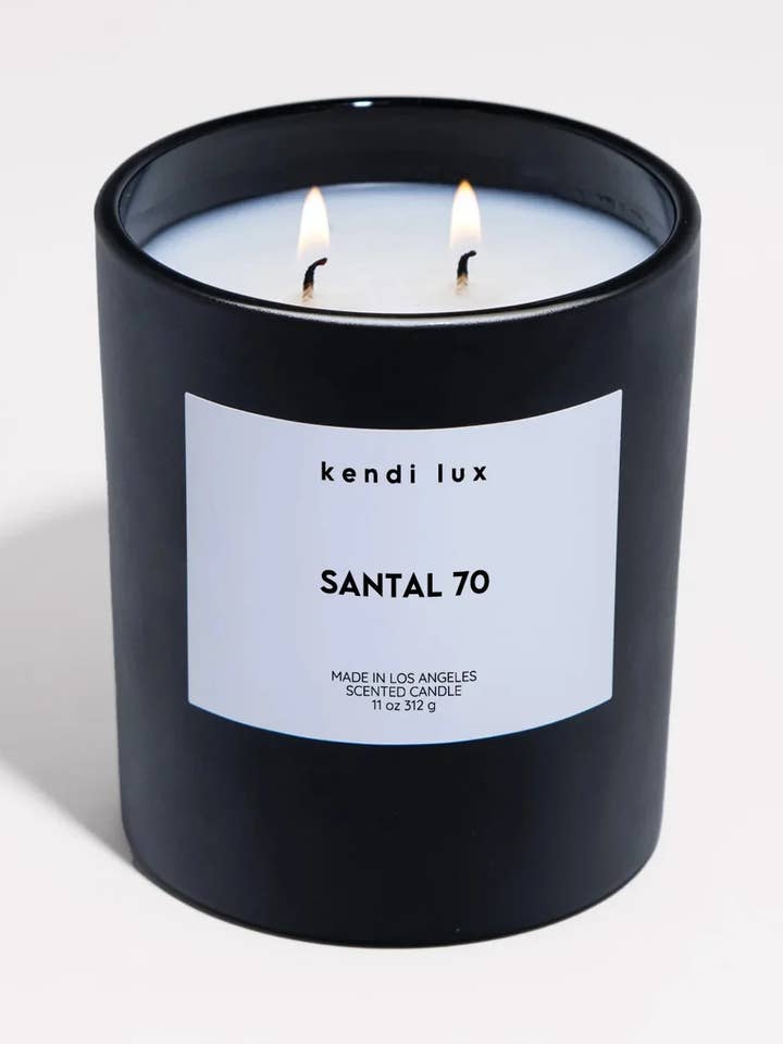 kendi lux | Santal 70 11oz Clean Burning Candle for wholesale by Kendi Lux
