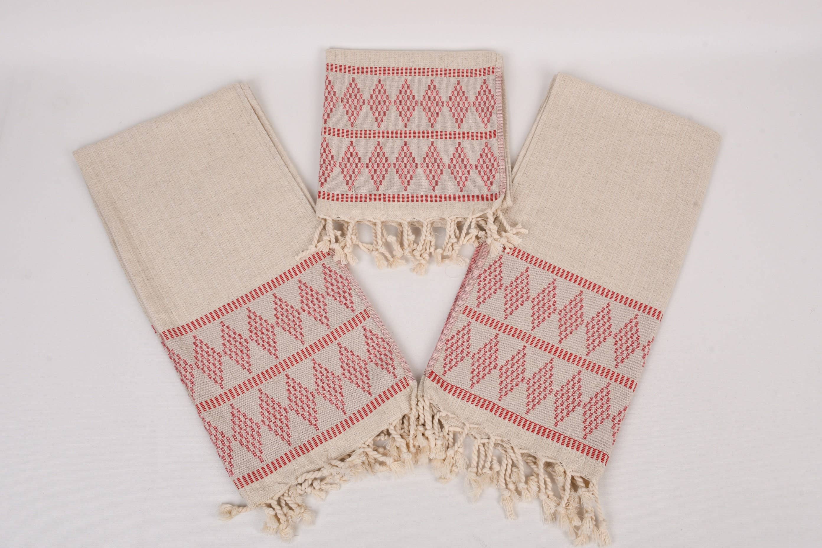 Organic Turkish Towels - Vendita all'ingrosso Strofinacci - Asciugamani personalizzati ricamati a mano e da cucina6