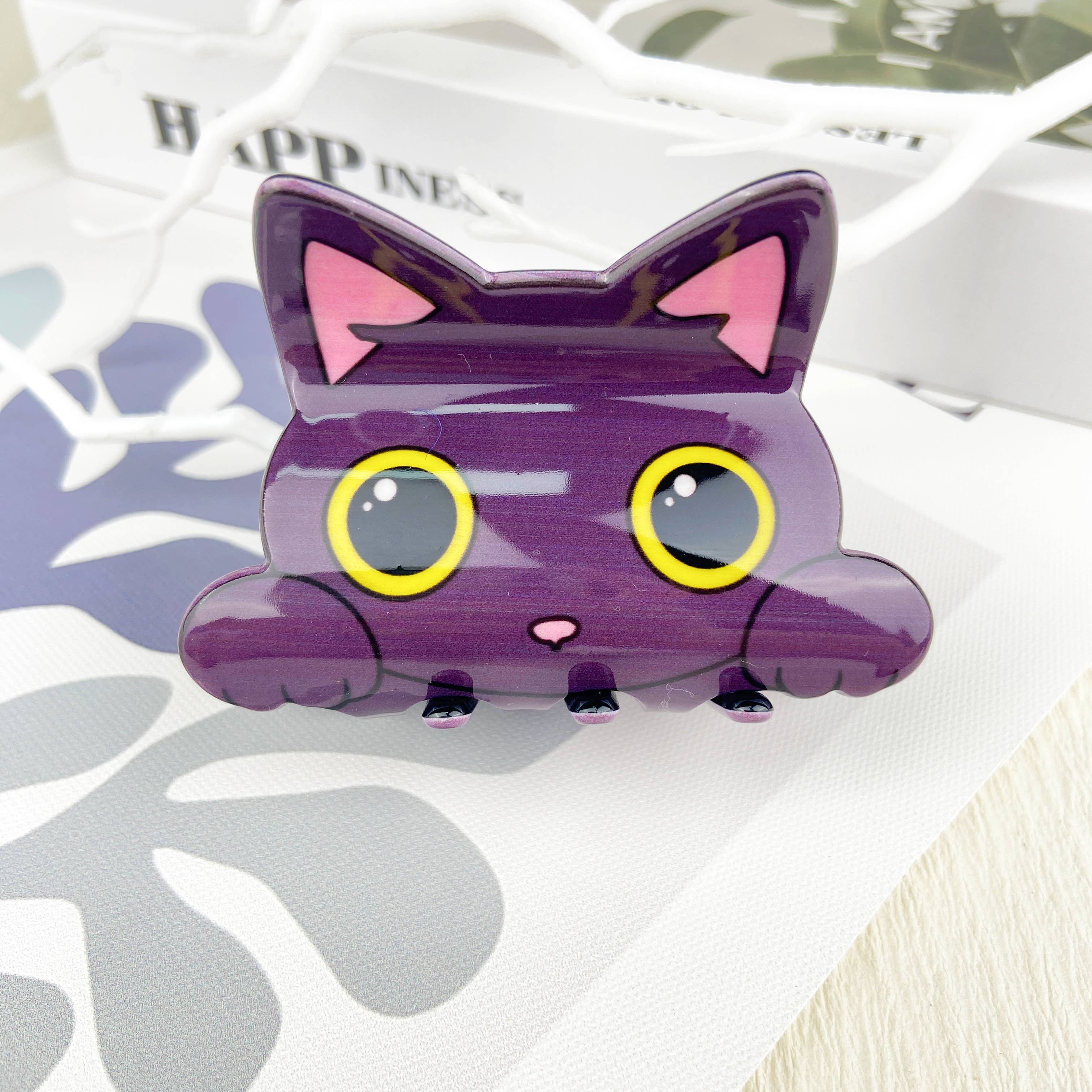 mildstyles - Vendita all'ingrosso Fermaglio per capelli - Donna - Grazioso fermaglio per capelli di gatto in cartone1