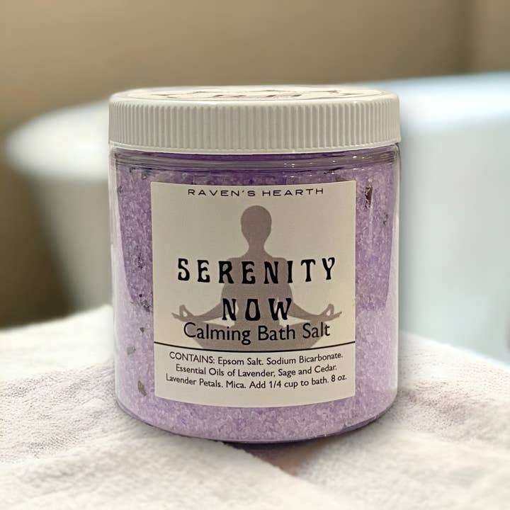 Serenity Now Sais de Banho | Calmante | Preço Reduzido por atacado de Raven’s Hearth