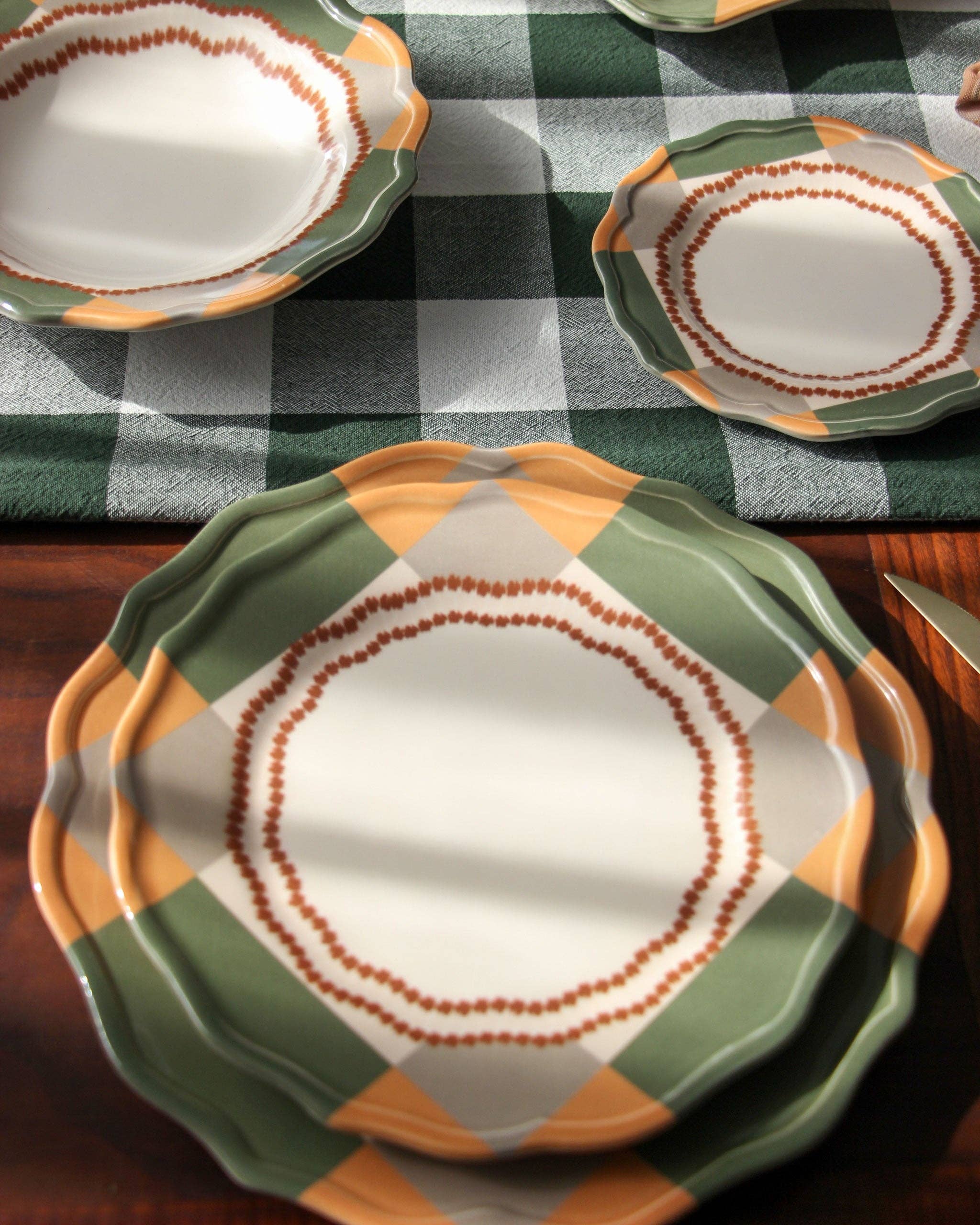 Pó de Barro - Venta al por mayor Plato grande - Plato de Cena Picnic Portugués Golegã3