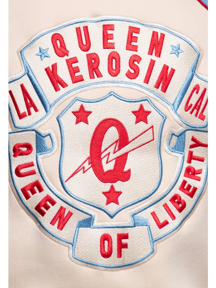 KING KEROSIN - Wholesale Varsity/Baseball Jacket - Women's - Queen of Liberty college jacket10
