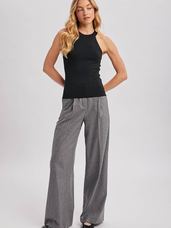 Bluivy - Venta al por mayor Camiseta sin mangas - Mujer - TOP DE PUNTO CON CUELLO HALTER9