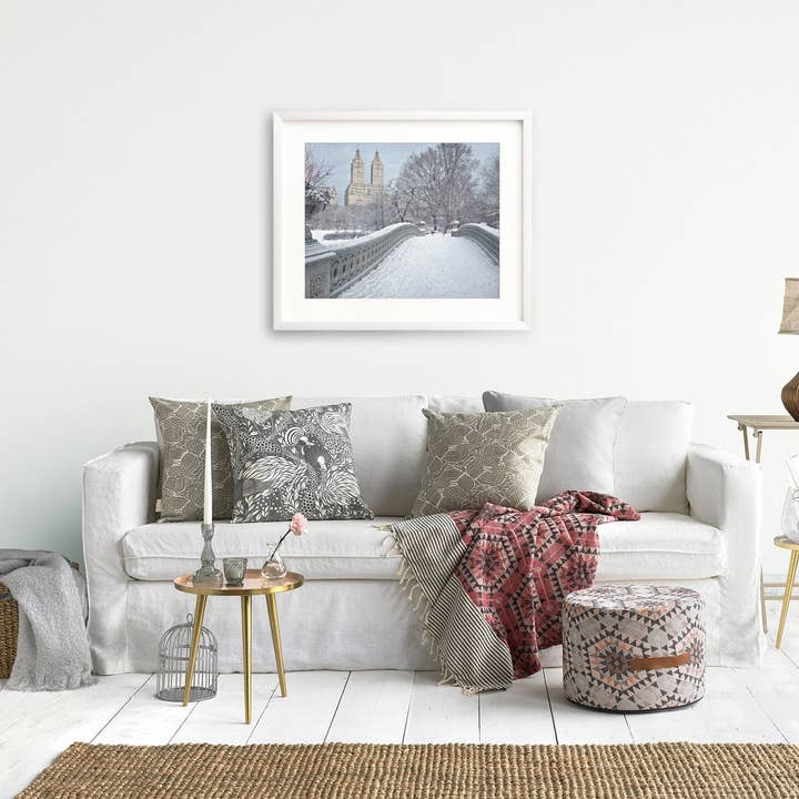 Offley Green - Wholesale Photograph - New York City Print, 'Snow on Bow Bridge'1