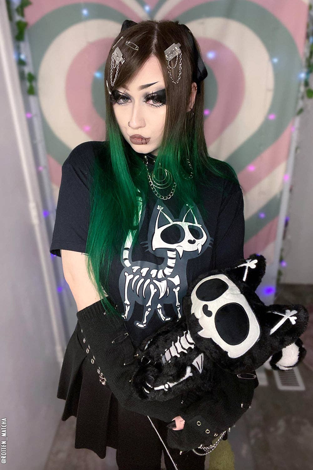 vampirefreaks - Vente Peluche – enfant et bébé - Peluche Skelekitty15