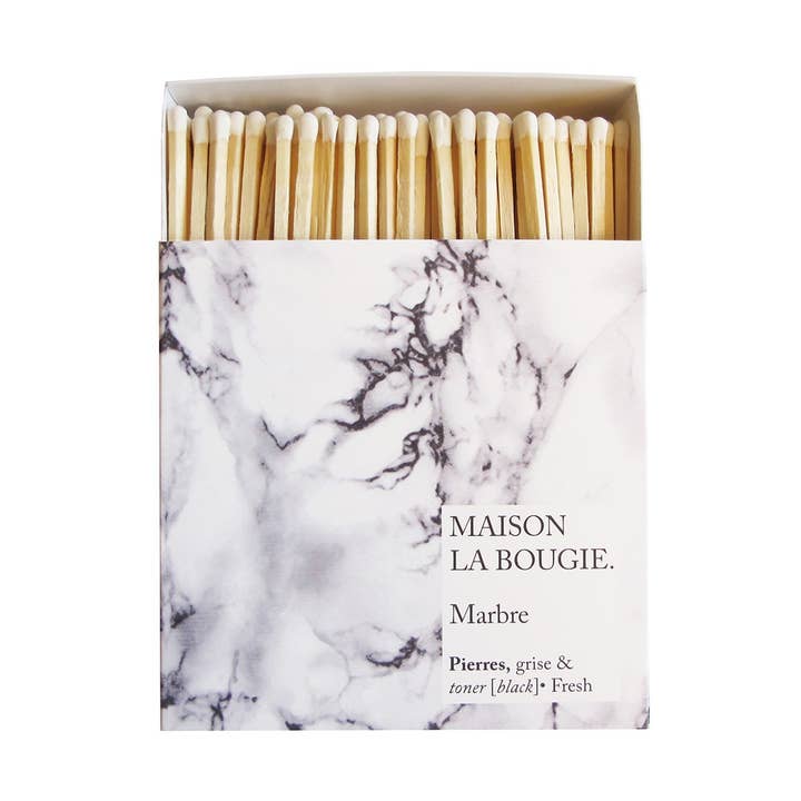 Marble Matchstick for wholesale by MAISON LA BOUGIE