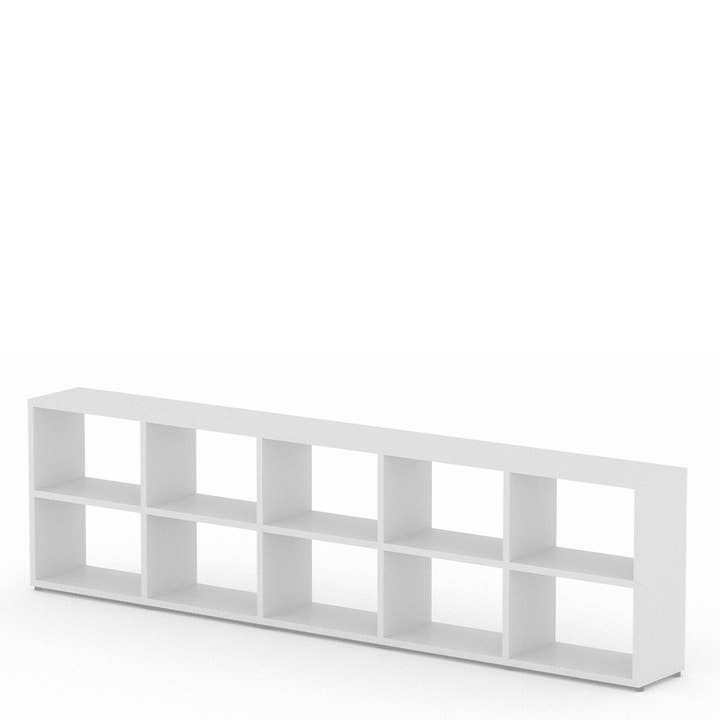 White Modular 2x5 Wide 2878l X 760h X 328d 201 for wholesale by MASTERSHELF
