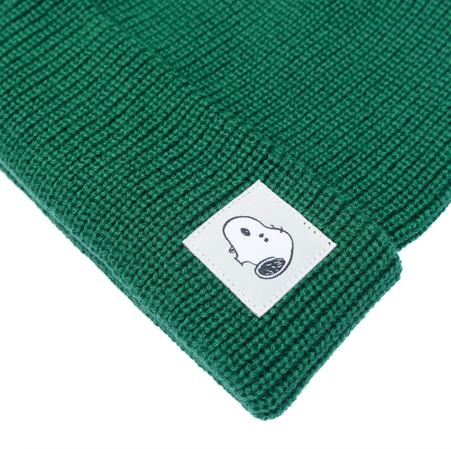 Three Potato Four – Großhandel Beanie – Unisex – Three Potato Four x Peanuts® - Snoopy Mütze (Waldgrün)1