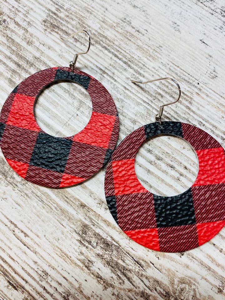 Buffalo Check noir et rouge pour la vente par Cre8tv Qn