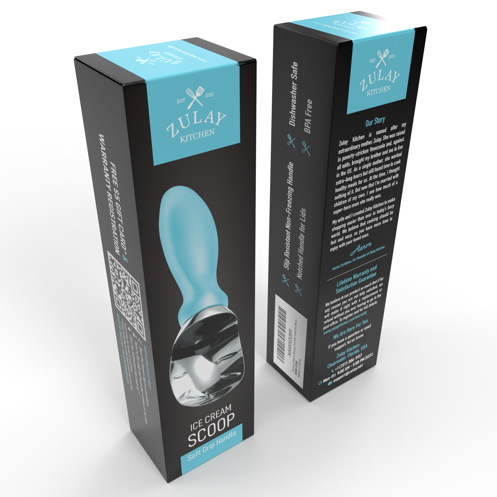 Zulay Kitchen – Großhandel Eisportionierer – Eisportionierer mit Soft-Easy-Griff und Deckelöffner2