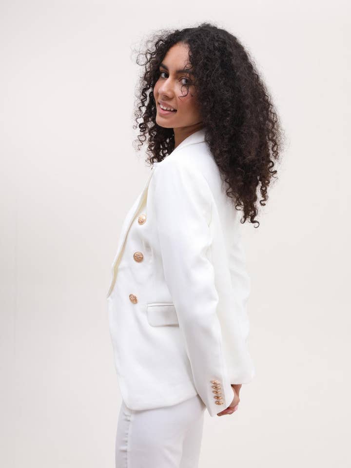 LULUMARY - Wholesale Jacket - Women's - Double-breasted jacket V19513