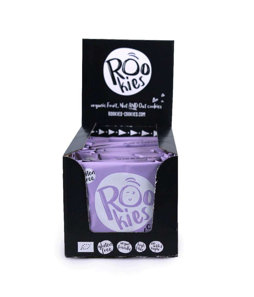 Smart Organic - Wholesale Cookie - Cookie Choc Chip & Hazelnut, Bio, Rookies, 40g1