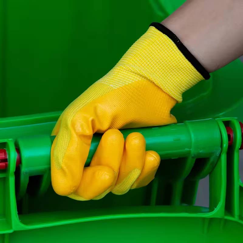 Superior Gloves Expert - Wholesale Gloves - Unisex - 13 Gauge Yellow Nitrile Safety Gloves for Construction3