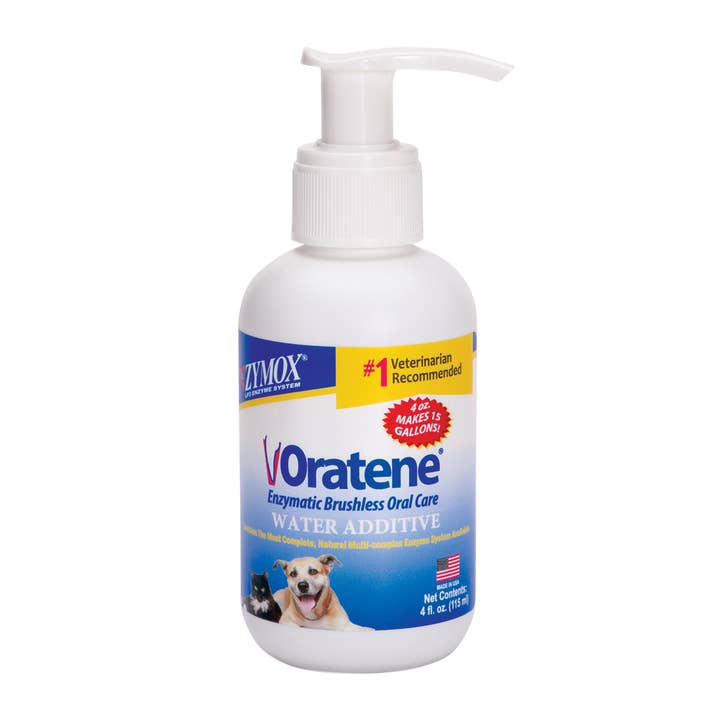 Pet Palette Distribution - Wholesale Pet Supplement - Dog - Zymox Oratene Water Additive - 4 oz. bottle
