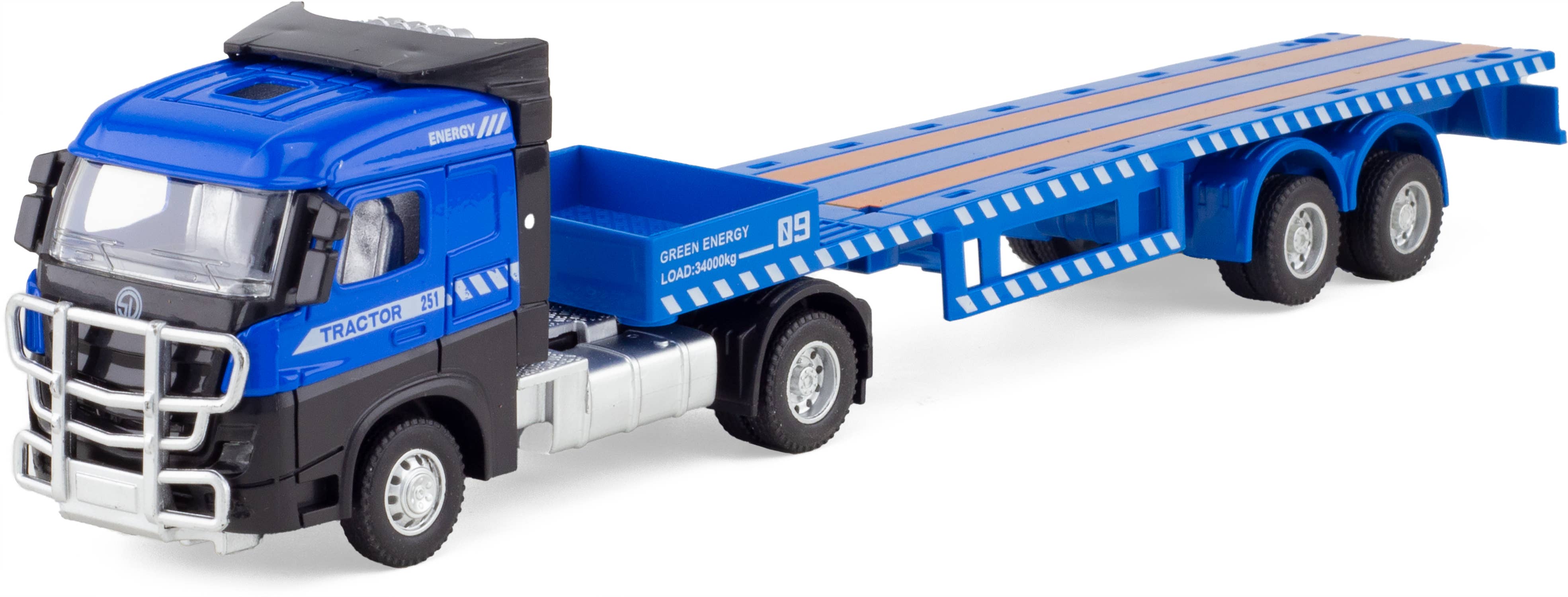 Ulysse Couleurs d'Enfance - Wholesale Toy Car/Truck - Kids - MINIATURE: PLATFORM TRUCK (set of 6)3