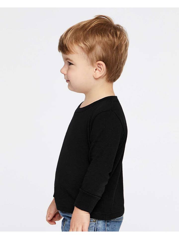 Lucky Avocado - Wholesale T-Shirt - Kids - Toddler Cotton Jersey Long Sleeve Tee5