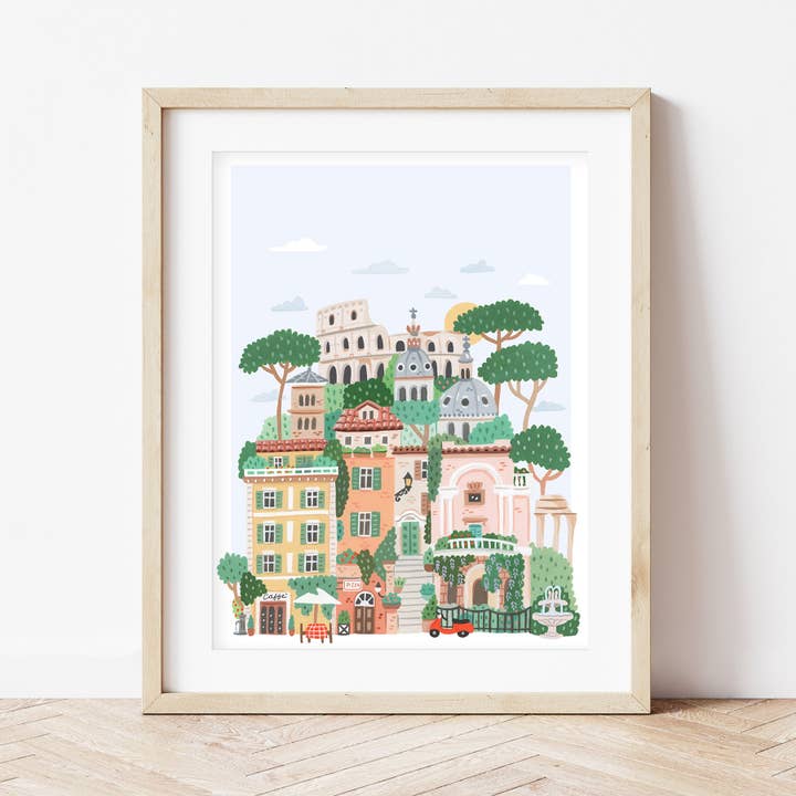 La Petite Épicerie - Venta al por mayor Kit de manualidades - Kit de pintura por números - Roma