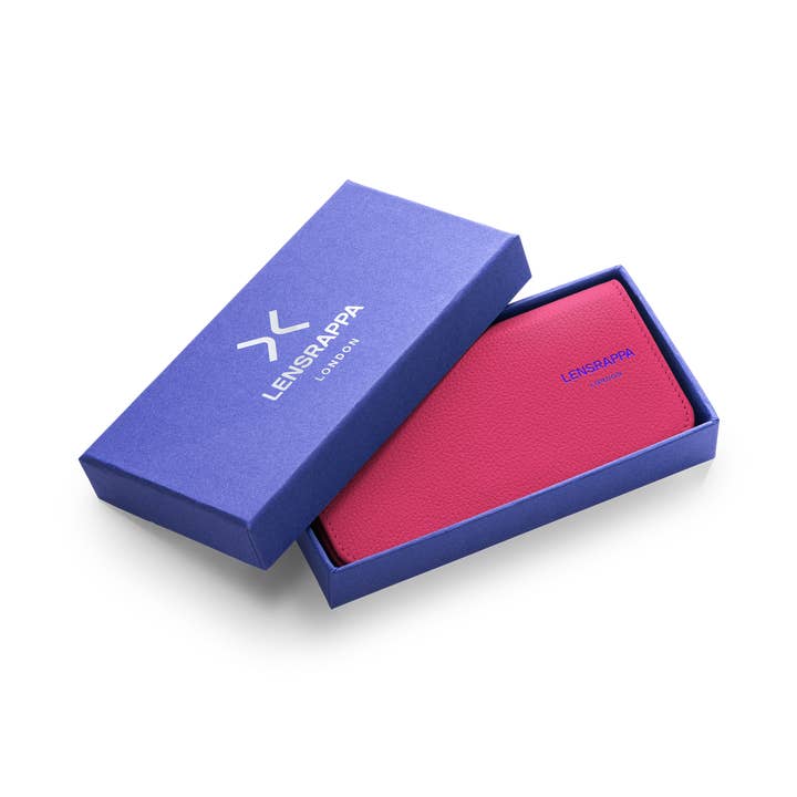 Lensrappa – wholesale Eyewear cases & holders – Women's – Raspberry Pink Lensrappa4