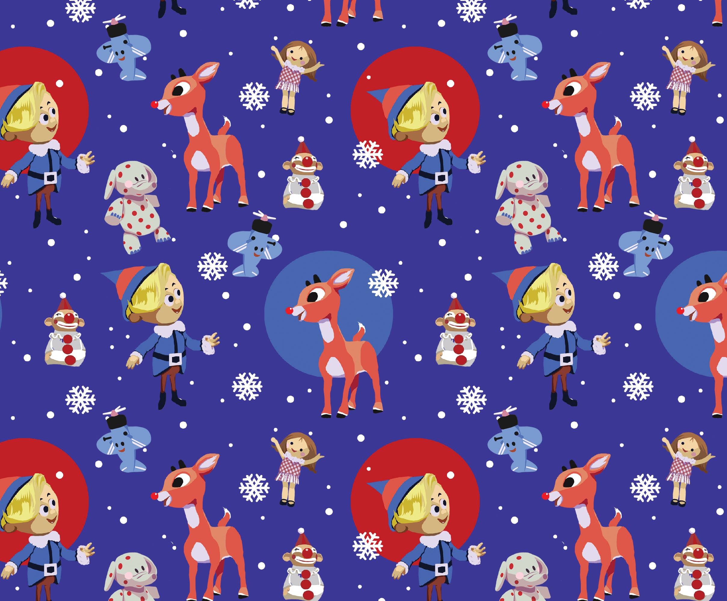 BoyPilot Goods - Wholesale Wrapping Paper Roll - Rudolph Wrapping Paper - Flat Pack Christmas Gift Wrap8