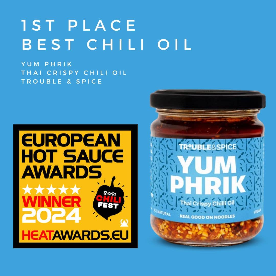Trouble and Spice B.V. - Wholesale Hot Sauce - Yum Phrik - WINNER Best Chili Oil7