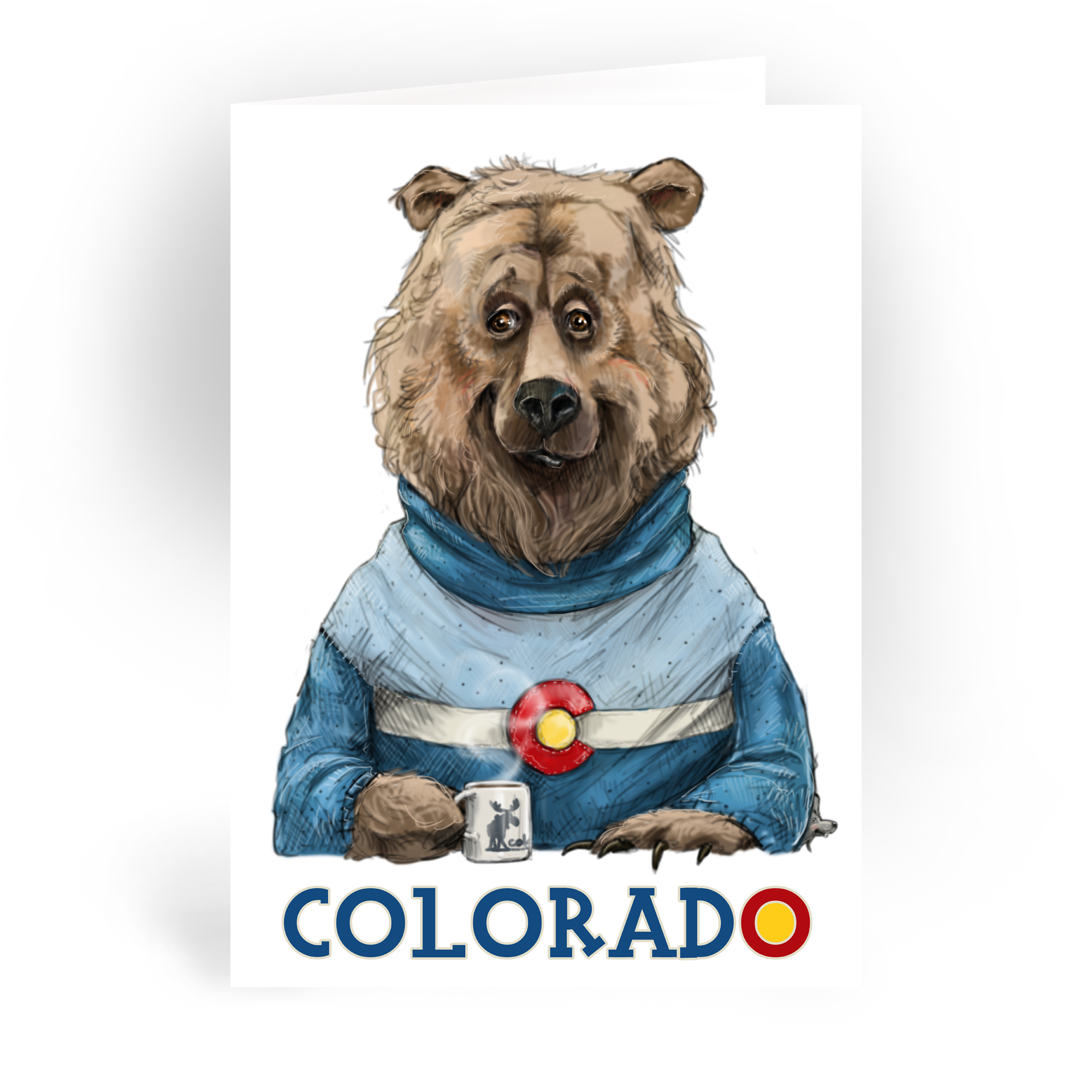 Mark Ludy Art Books & Games - Wholesale Gewone wenskaart - Colorado Bear | Wenskaart1