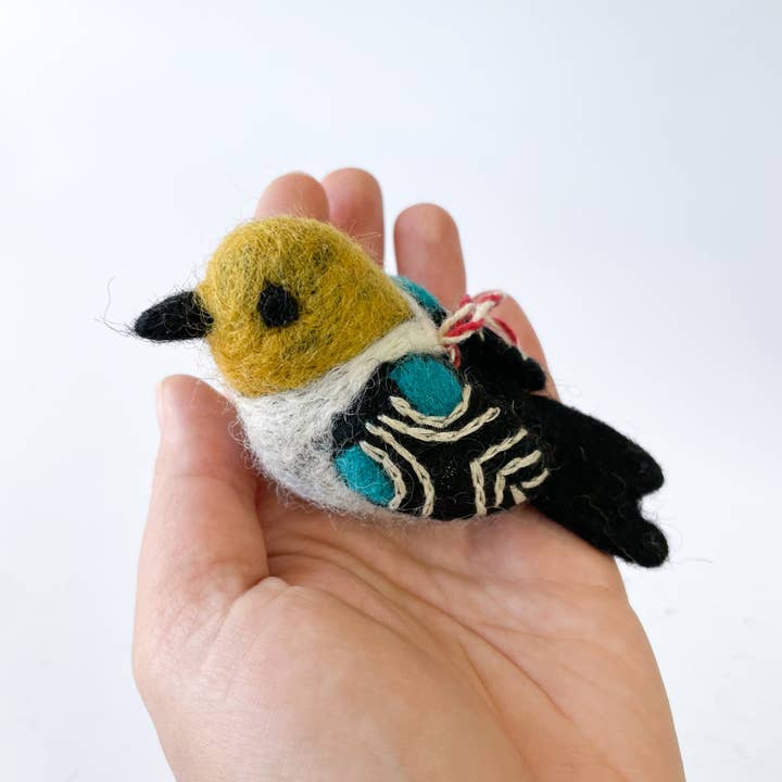 Vogel Vilt Ornament voor wholesale door AKUKU