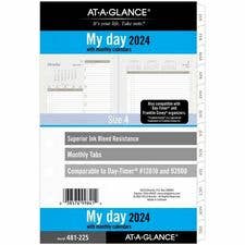 Everyday Supply Co - Wholesale Planner - At-A-Glance 2024 Desk Planner Refill, Daily/Monthly