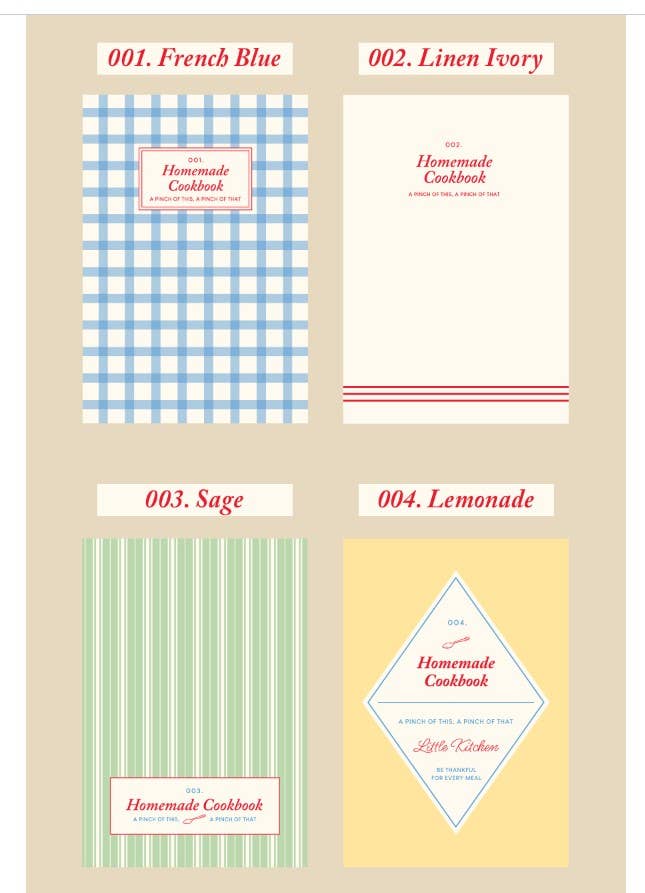 K-Wonderland - Wholesale Journal/Diary - Homemade Cookbook/ Recipe Journal Notebook7