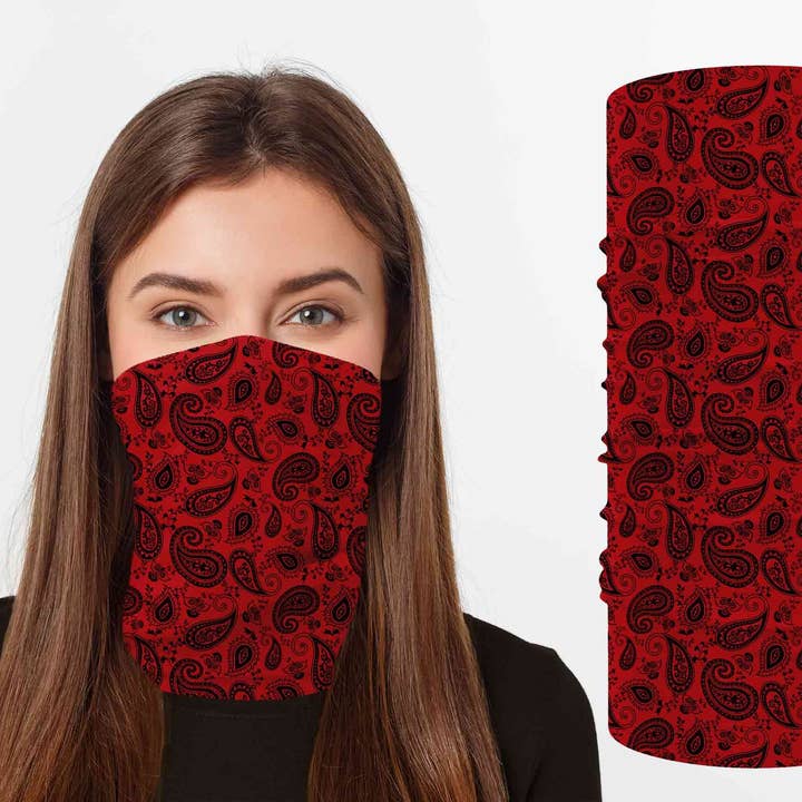 Röd Paisley för wholesale av The Gaiter Co.