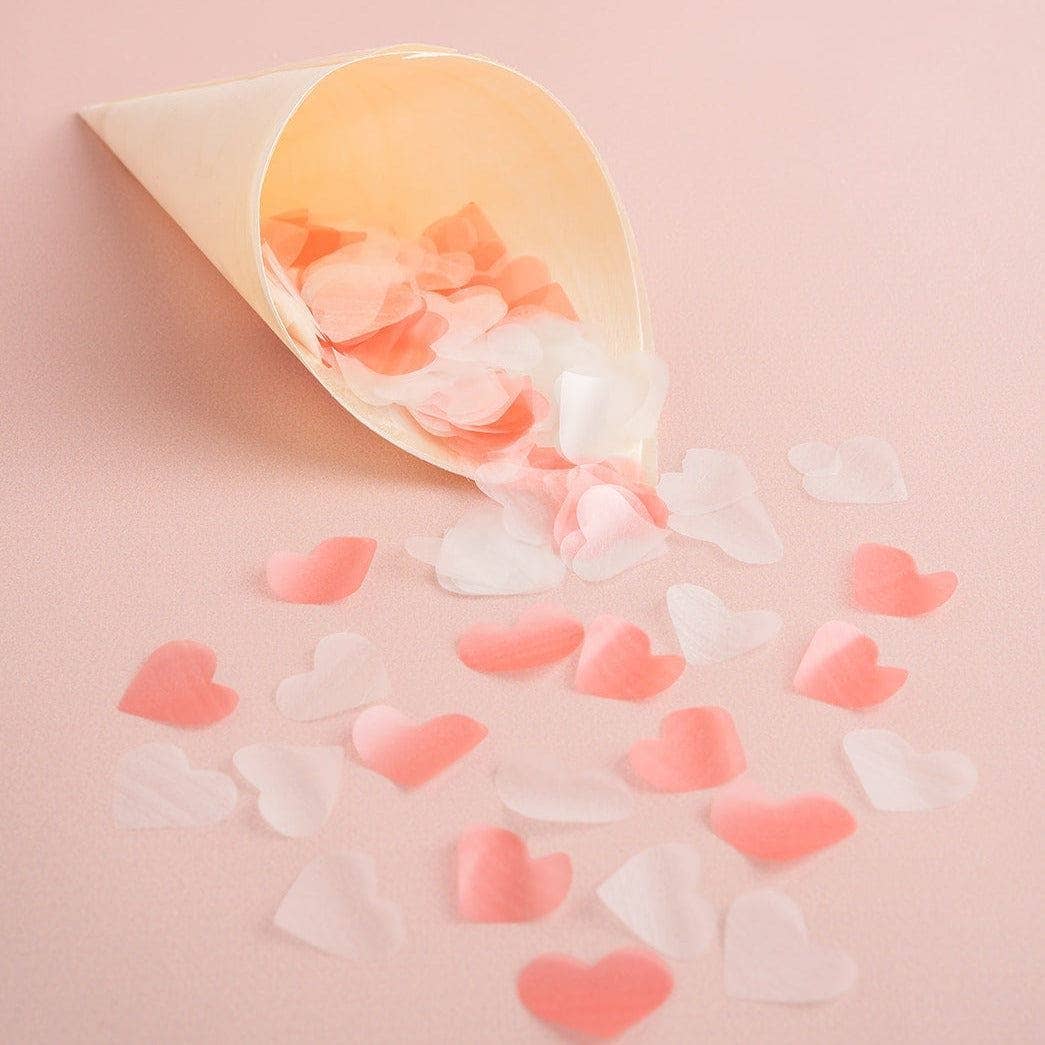 The Whole Bride - Wholesale Confetti - The Confetti Bundle - Heart (Confetti + Cones)25