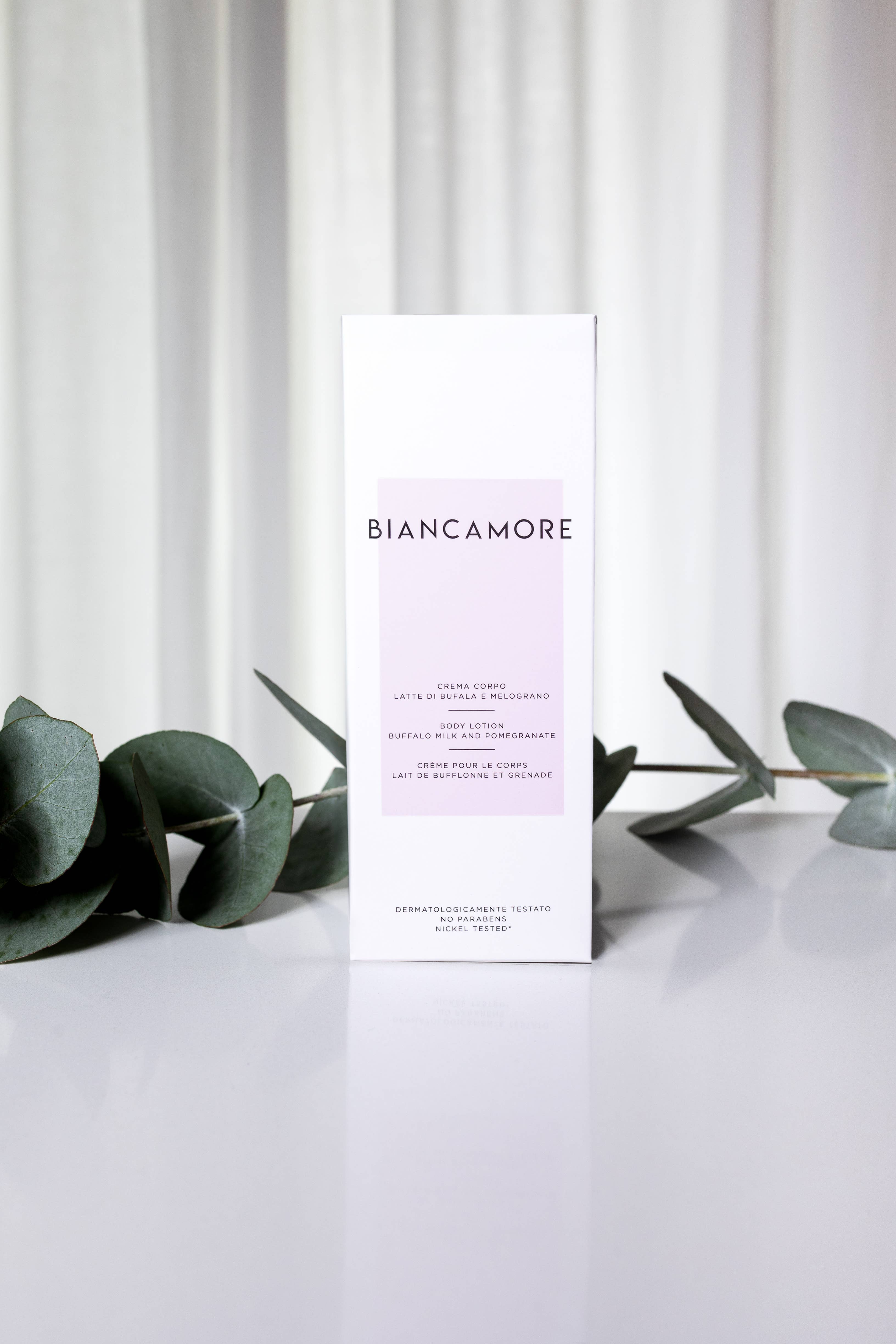 BIANCAMORE – wholesale Body cream/lotion – BUFFALO MILK AND POMEGRANATE BODY CREAM1
