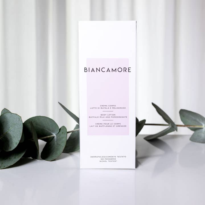 BIANCAMORE - Wholesale Body Cream/Lotion - BUFFALO MILK AND POMEGRANATE BODY CREAM1