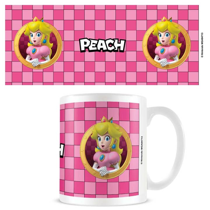 Super Mario (Peach 3D Port) White Mug for wholesale by Pyramid International