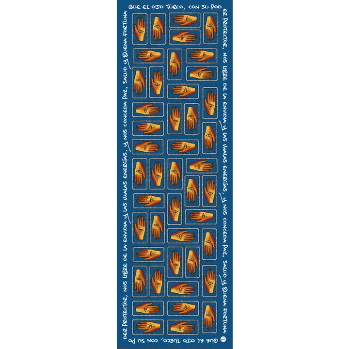 trinidad - Wholesale Handkerchief - Unisex - TURKISH EYE PASHMINA 180X60 CM. (Copy)1