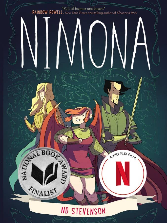 Nimona : A Graphic Novel ND Stevenson for wholesale by HarperCollins