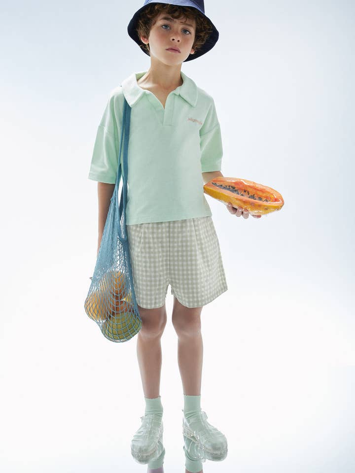 Chapéu Bucket Infantil Floating Hat Denim por atacado de Jellymade