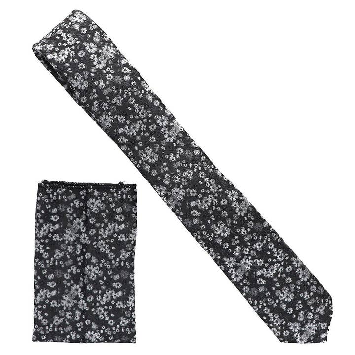 Dubal Brothers - Wholesale Necktie - Men's - Skinny Design Necktie & Pocket Square by Vittorio Farina43