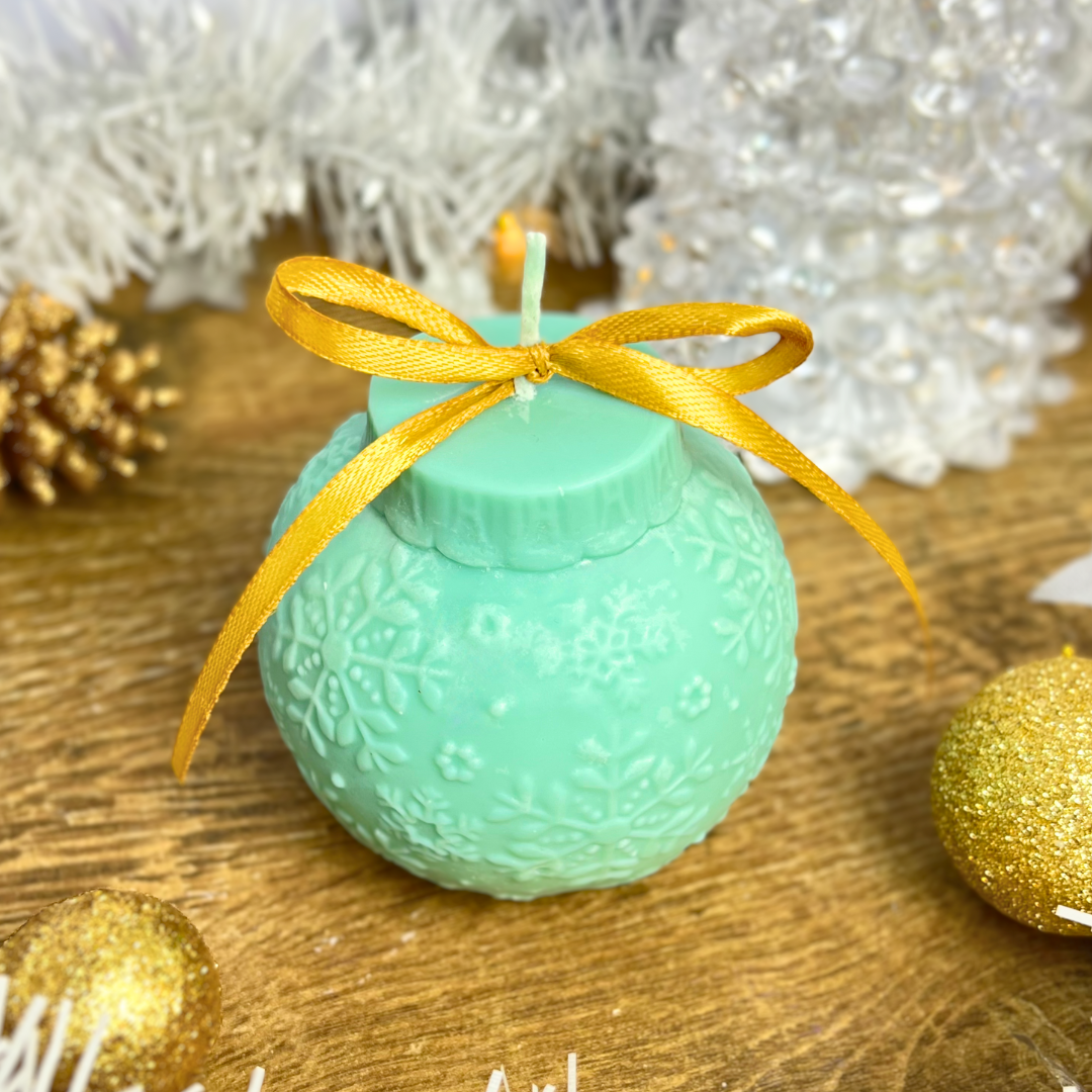 Velarosa Studio LLC - Wholesale Pillar Candle - Christmas Ornament Candle6