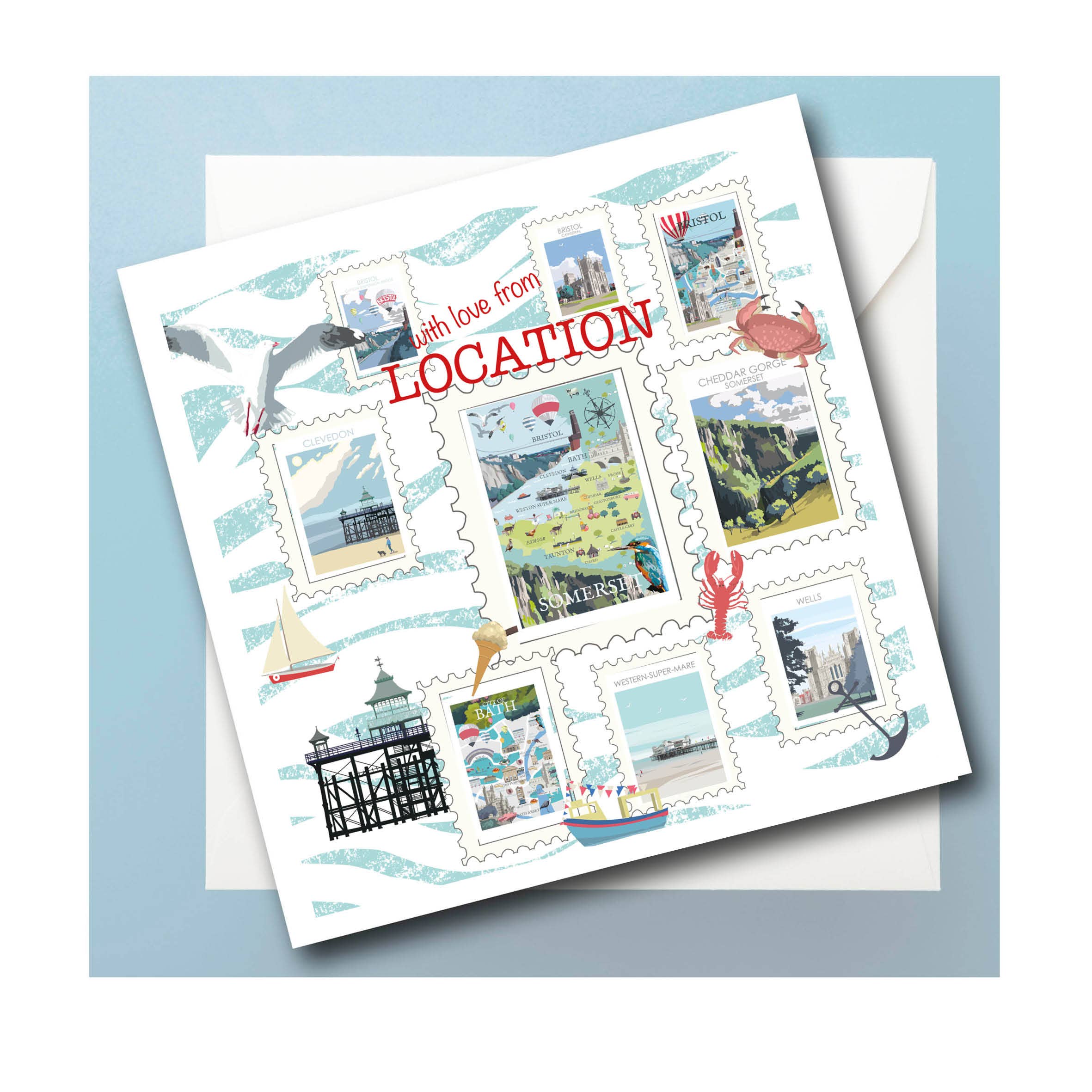 Betty Boyns Designs - Vente Carte de vœux classique - PERSONNALISER AVEC LE CHOIX DE L'EMPLACEMENT53